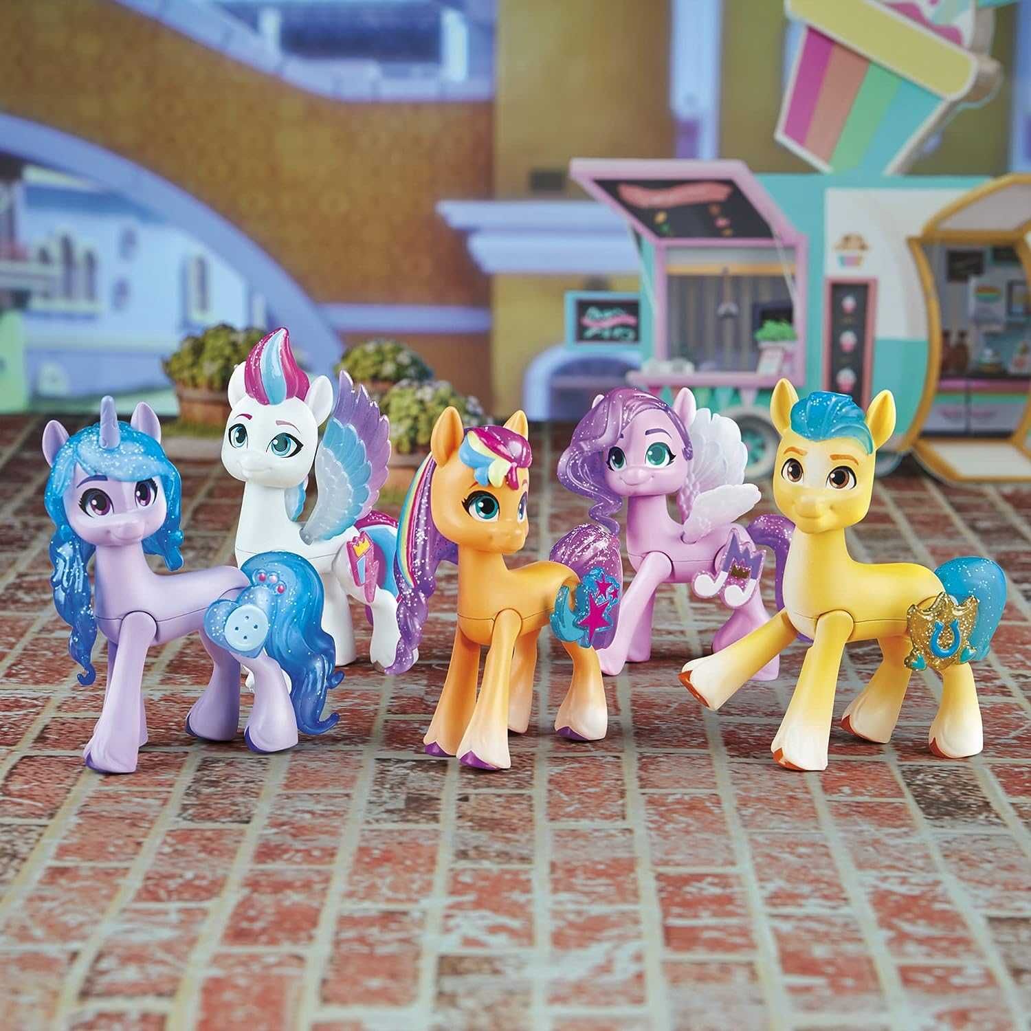 Набор фигурки Литл Пони 5 штук My Little Pony, Hasbro