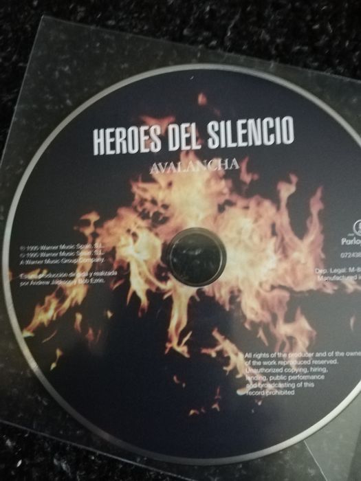 Heroes del silencio cds promo