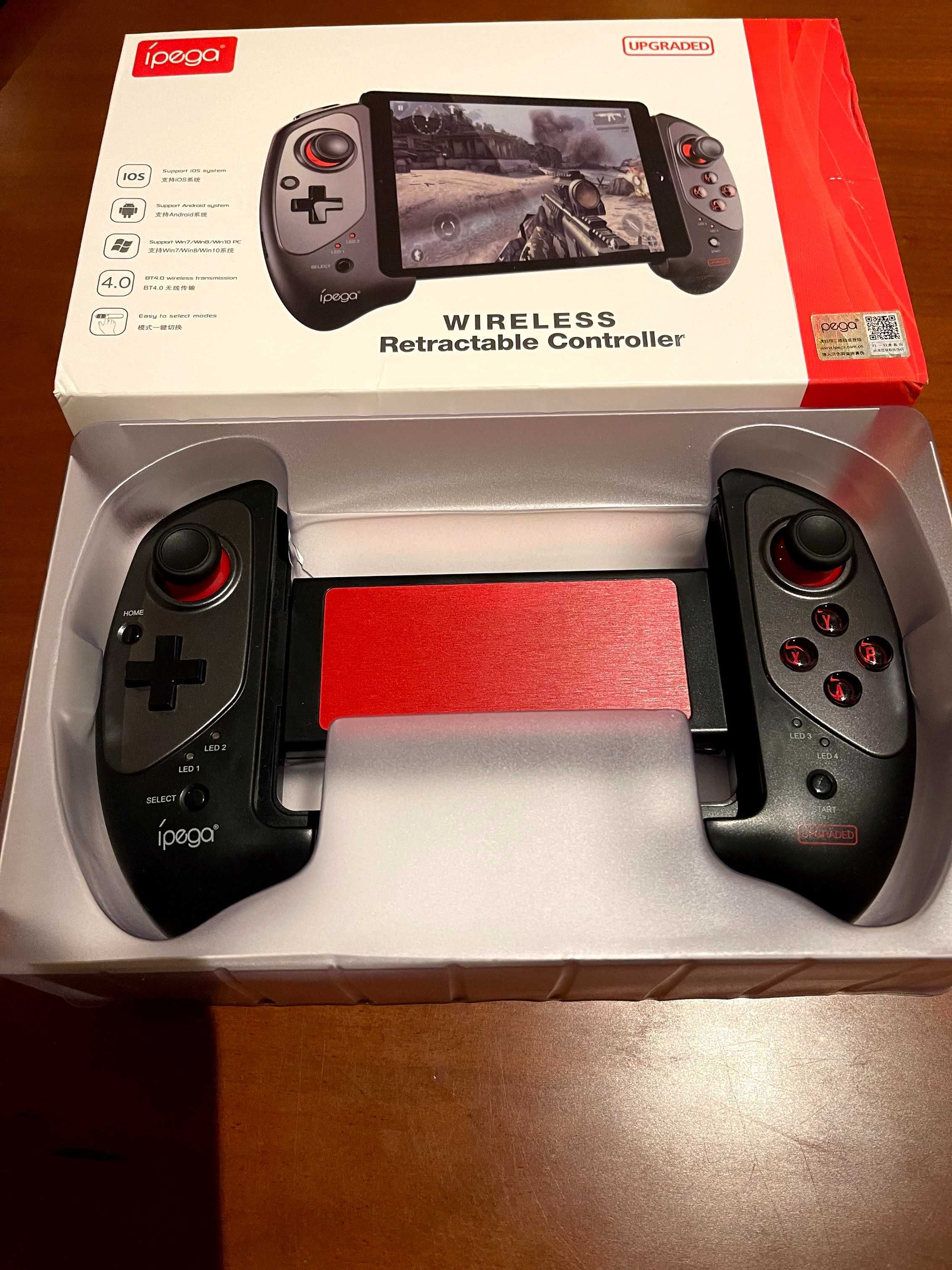Red Bat Wireless Game Controller