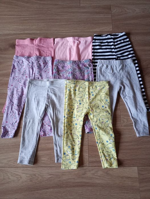 Duża paka ubrań dla dziewczynki. Rozmiar 86-92