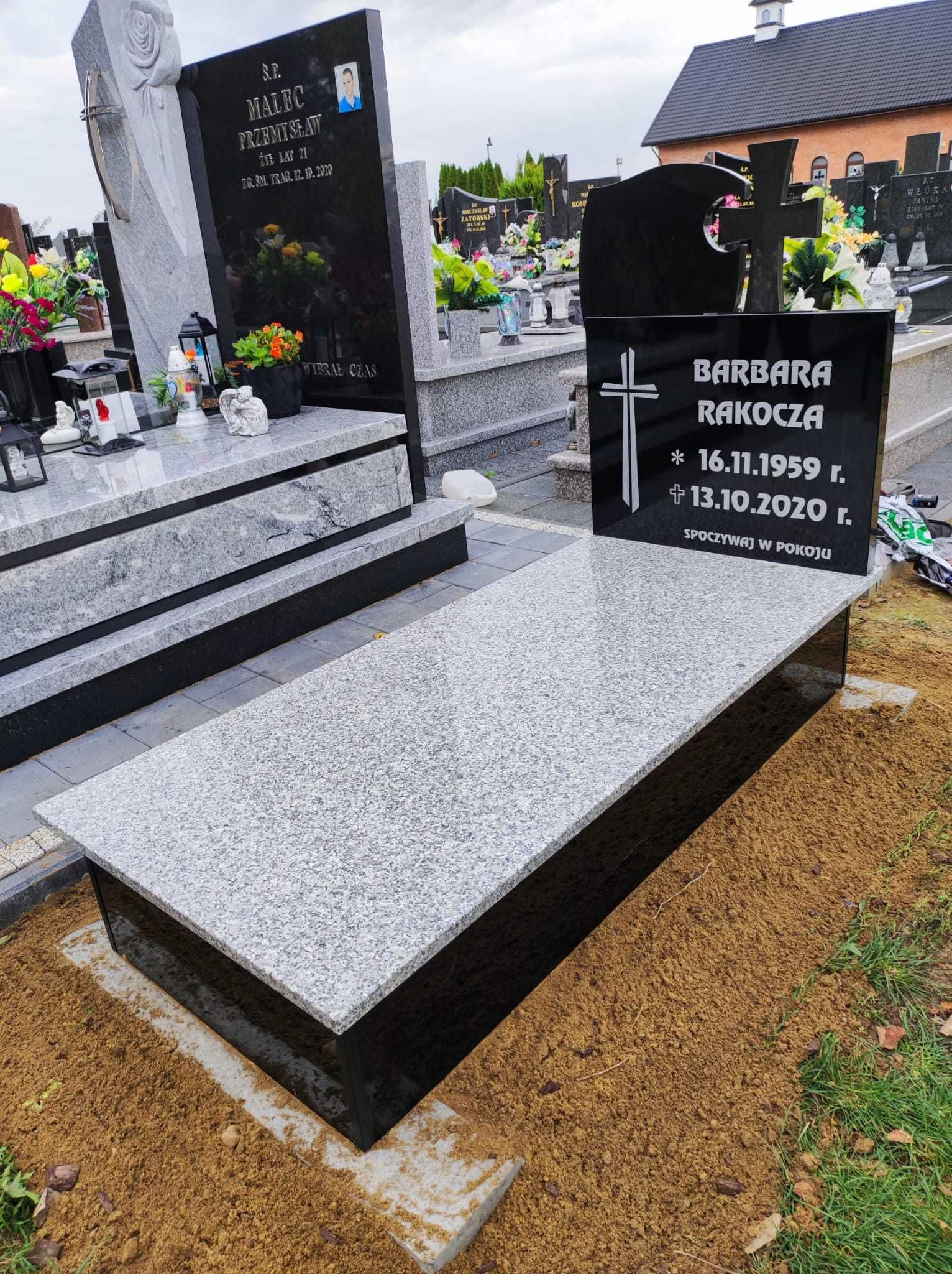 Pomnik z płytą granitową. Tani i trwały. 3120zł.