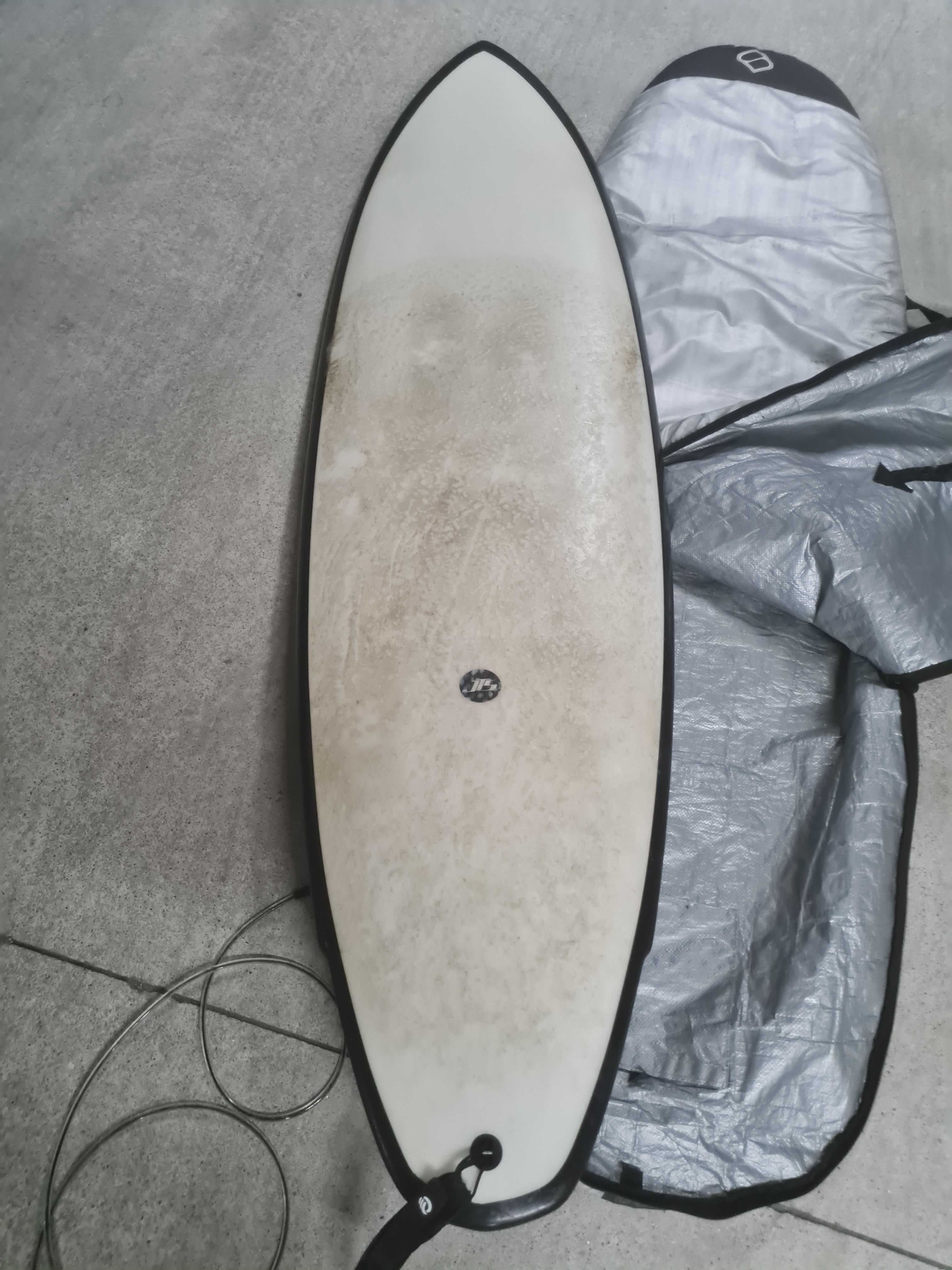 Prancha de Surf SGW "Big Guy" 7'4" Epoxy - C/ Saco e Leash Quase Novo