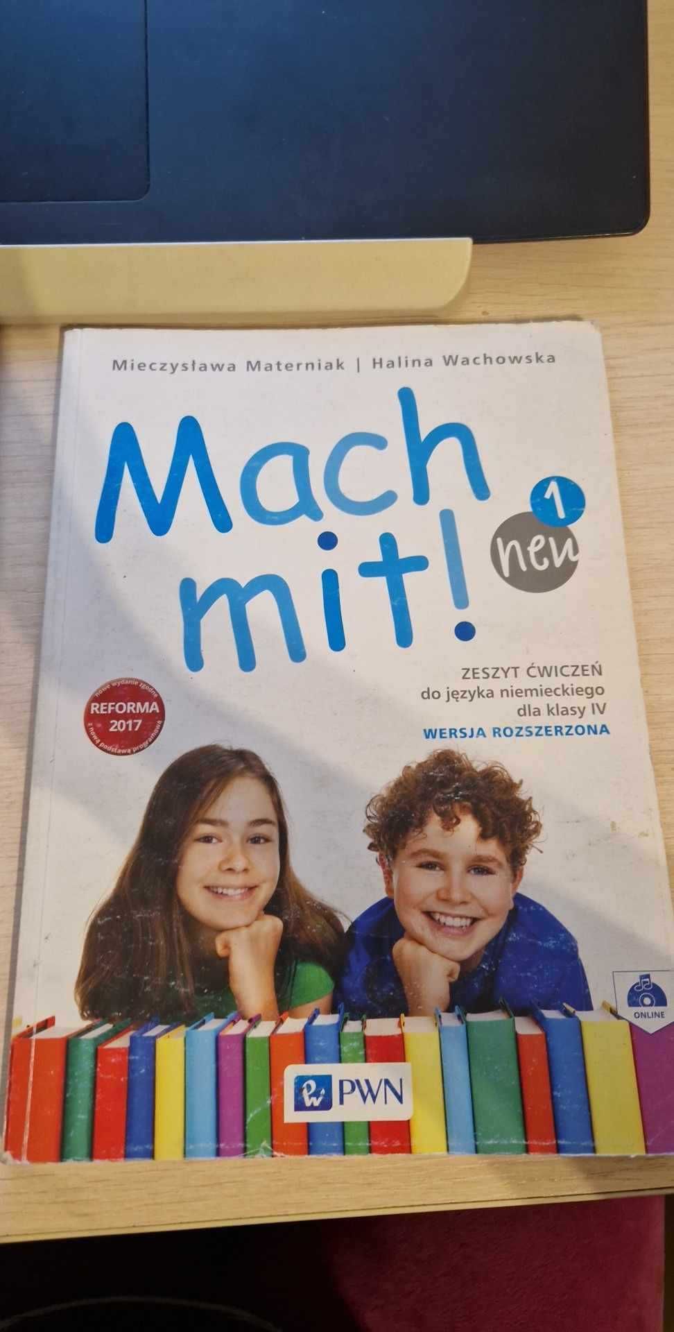 Mach mit new 1 podręcznik i cwiczenia do klasy IV