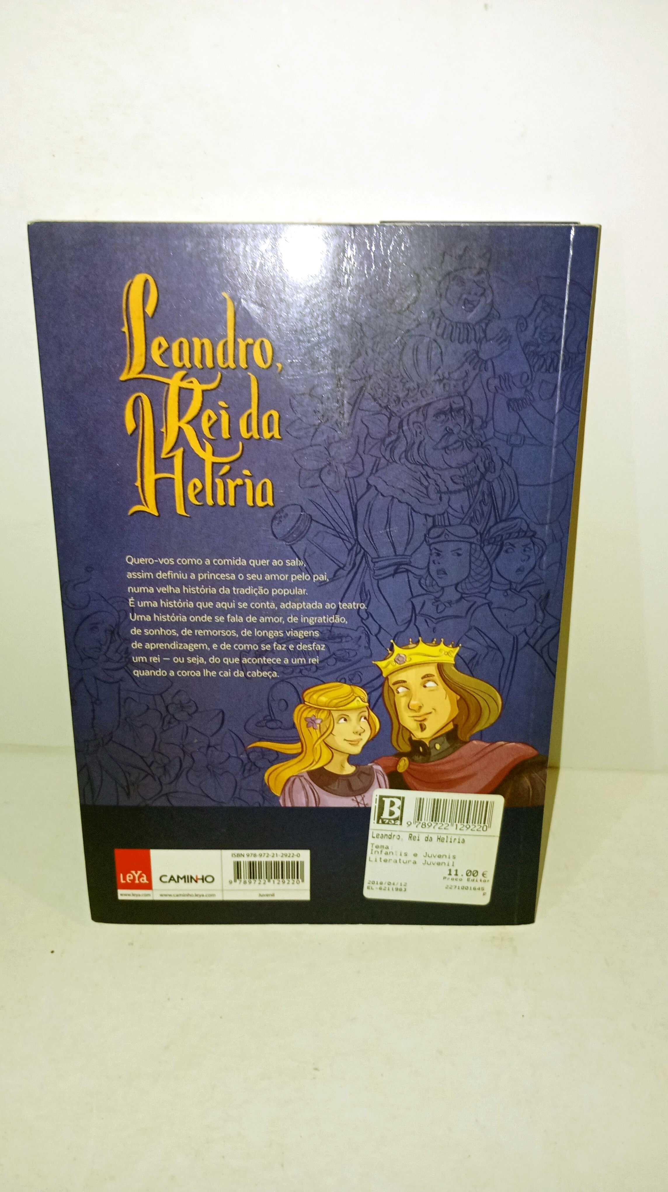 Leandro, O Rei da Helíria - Alice Vieira