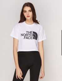 Фирменная укороченная футболка The North Face Оригинал