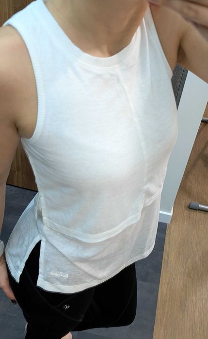 Майка топ спортивна біла lee cooper xs/s