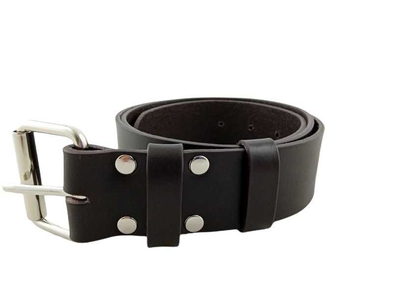 Pas Wojskowy Szeregowego Brązowy Skóra Licowa Naturalna Klamra R1 115