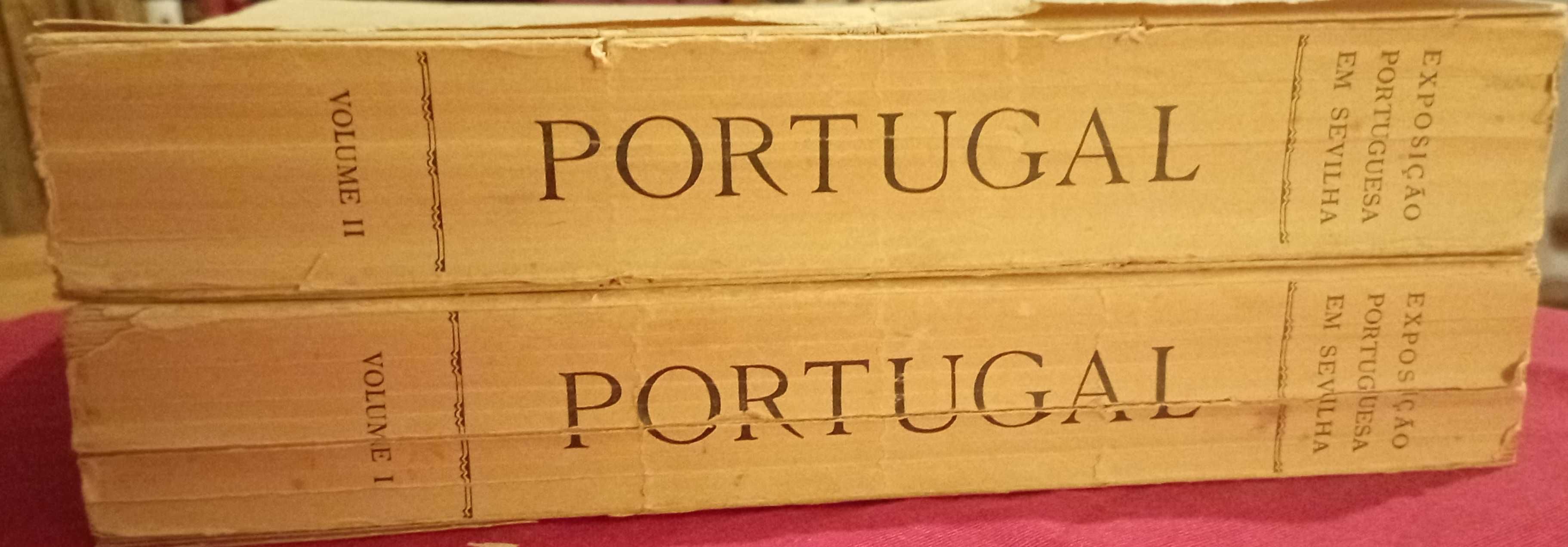Portugal - Exposição portuguesa em Sevilha - 2 volumes