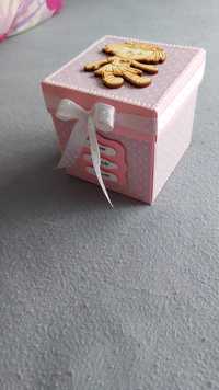 Exploding box,  kartka z życzeniami na roczek