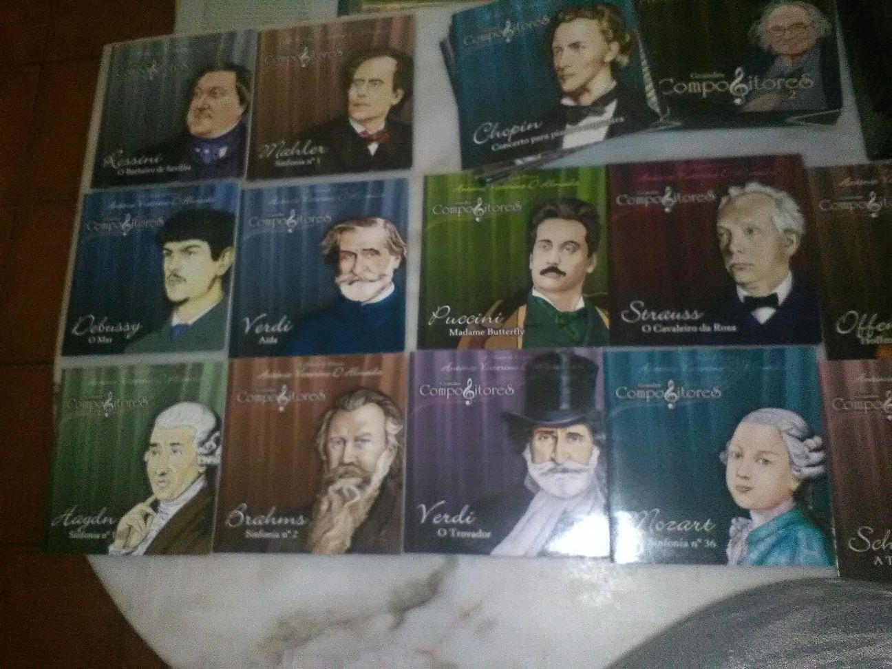 Colecção Cd's Grandes Compositores