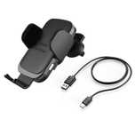 Hama Uchwyt Samochodowy Indukcyjny "Fc 10 Motion" 10W, Czarny