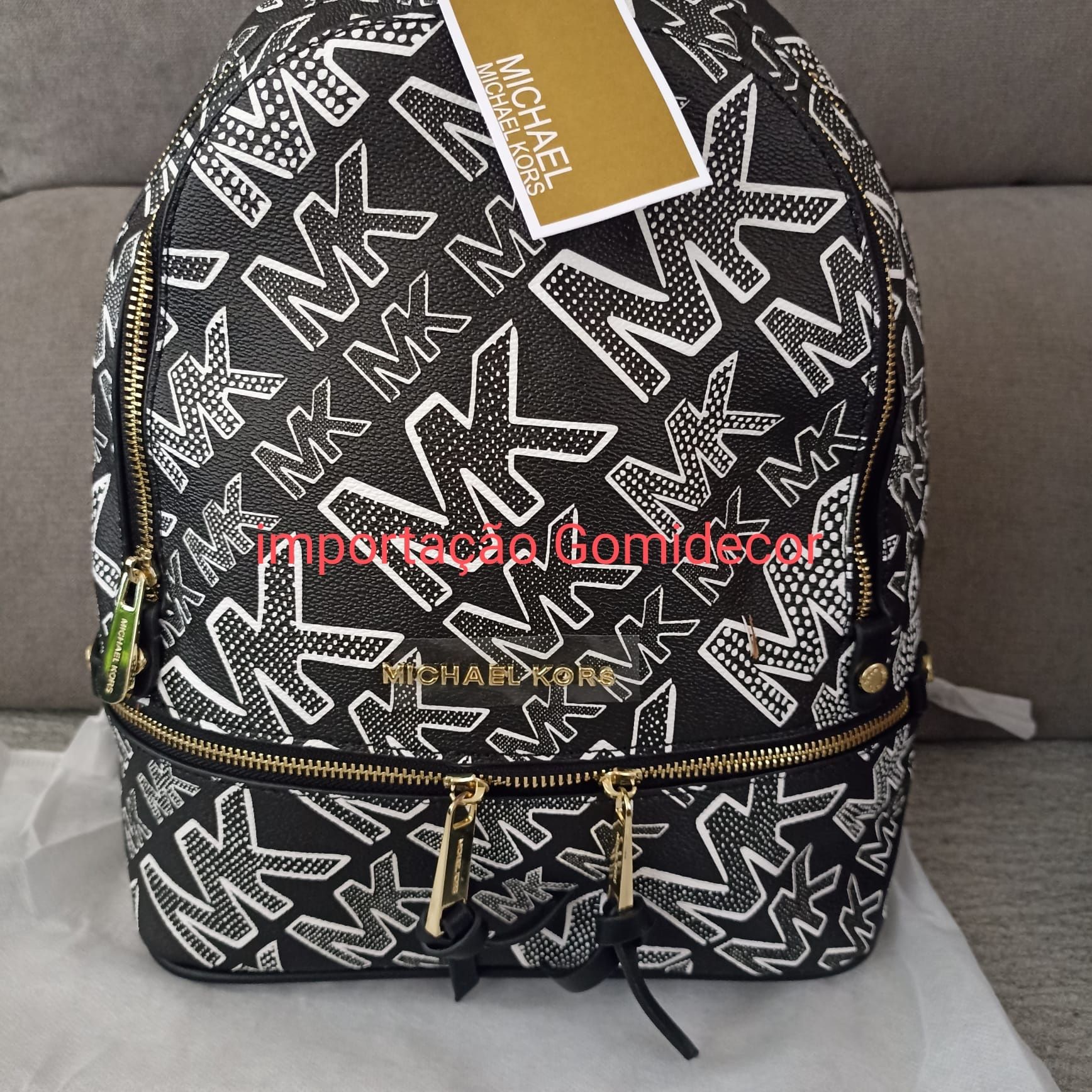 Michael kors mochila nova 34*27*13