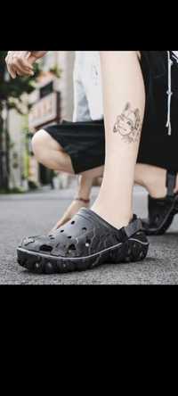 Hit chodaki Ala crocs Unisex czarne r. 40