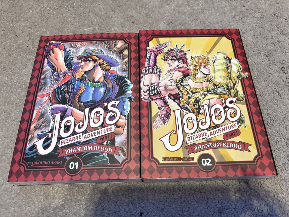 Manga Jojo’s Bizarre Adventures Part 1 Phantom Blood tomy 1-2