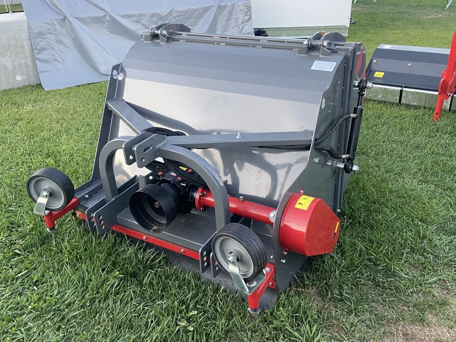 triturador agricola com cesto recolha e abertura hidraulica