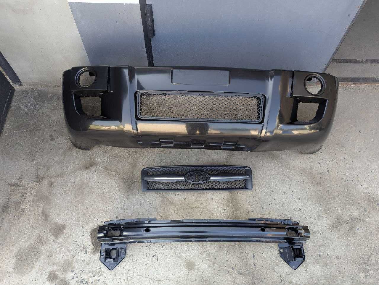 Бампер передній Hyundai Tucson 2004-2010 Хюндай Туксон