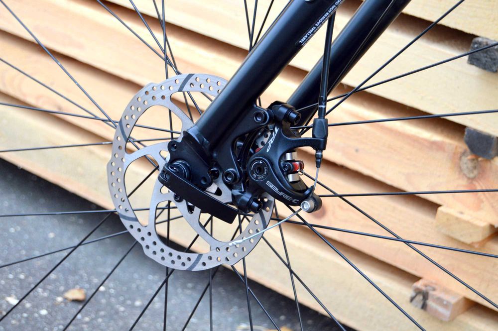 KOMFORTOWY Marin Four Corners L stalowy gravel 3X9 wyprawowy FAKTURA