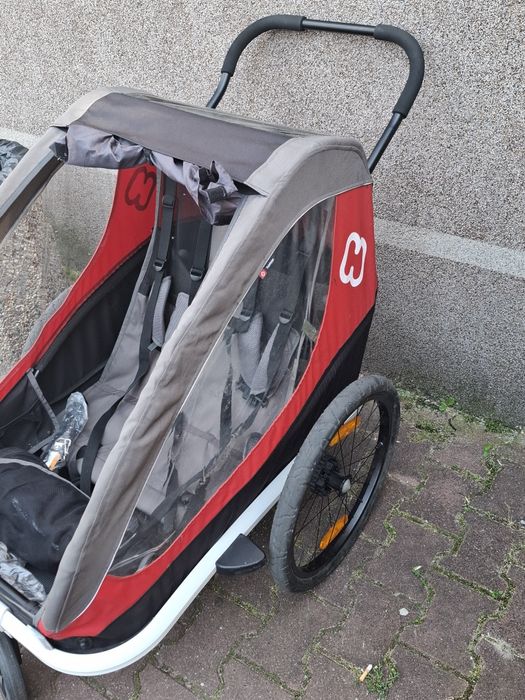 Przyczepka rowerowa  firmy Hamax 2 osobowa