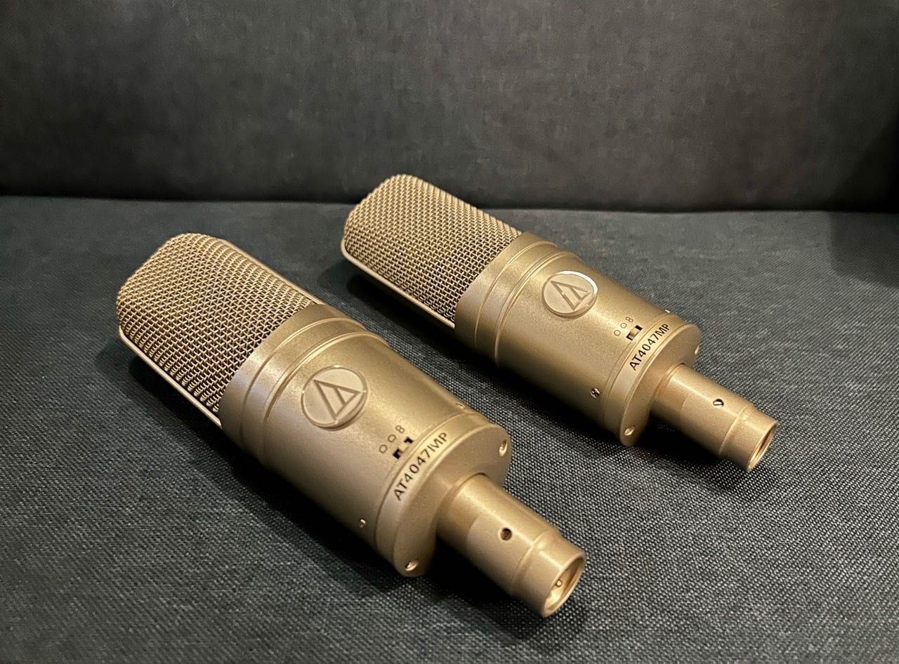 Mikrofony studyjne / pojemność - AUDIO-TECHNICA 4047 MP -PARA- JakNowe