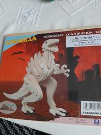 Puzzle drewniane Godzilla