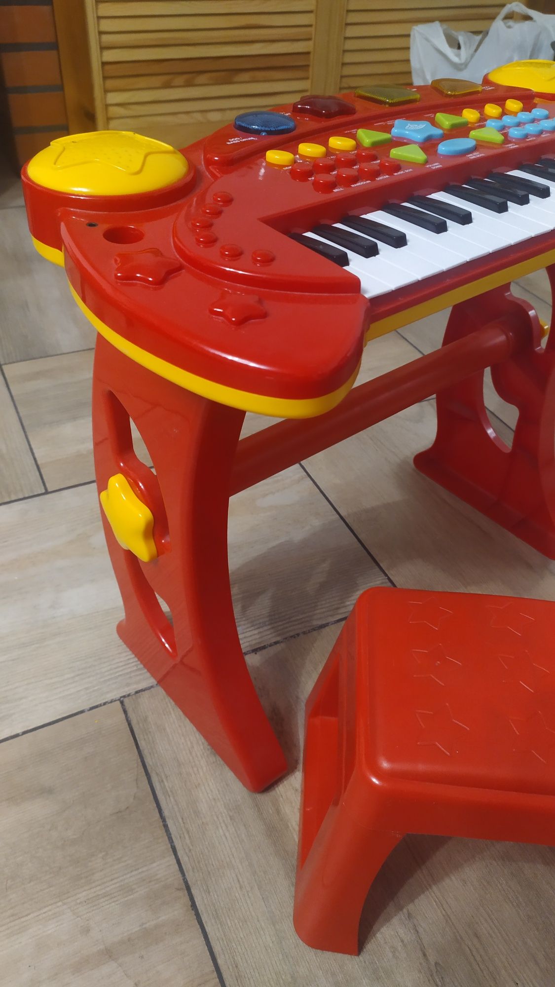 Pianino pianinko z krzesełkiem ( odkręcane nogi )