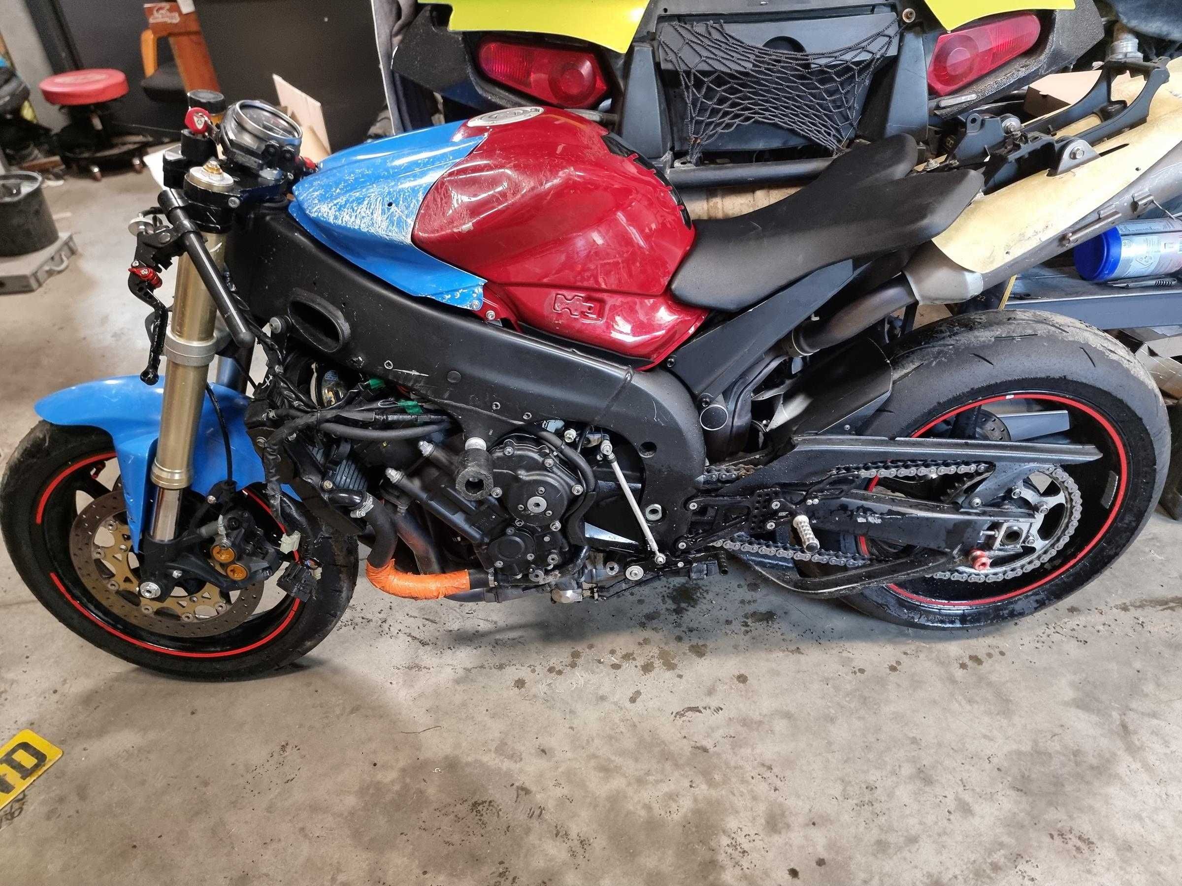 Silnik Yamaha R1 RN12 04-06 stan bdb, części całość felga skrzynia wał