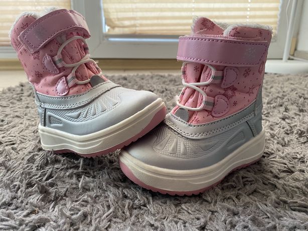 Nowe buty zimowe dla dziewczynki 13,5cm wkładka Lupilu