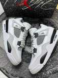 Buty AirJordan4 Retro MilitaryBlack nowy UnisexTrampki 38