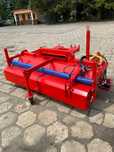 Zamiatarka hydrauliczna do wózka widłowego 160 cm | z koszem