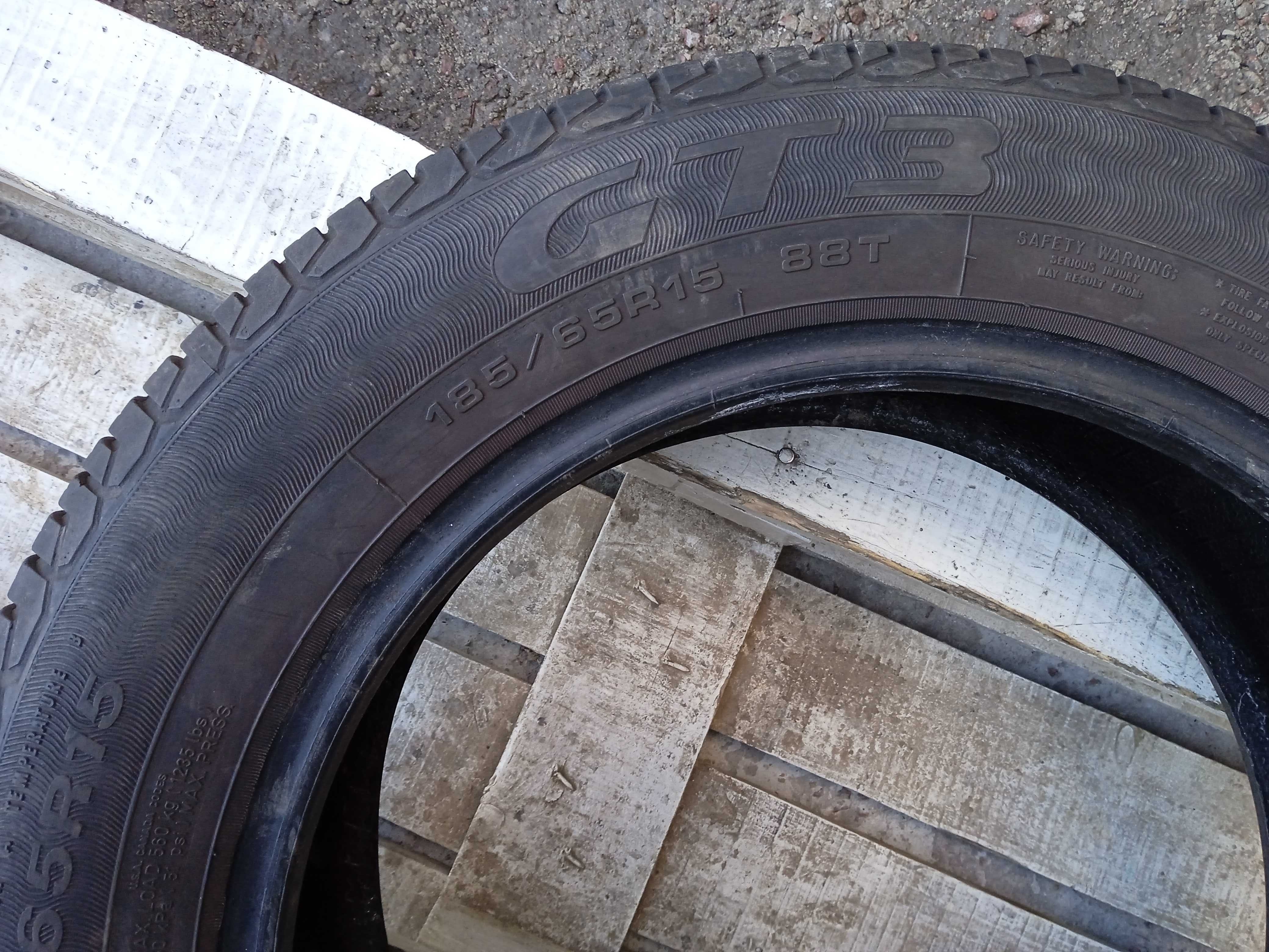 Літо 185/65 R15 goodyear gt 3, ціна пари 1600 грн