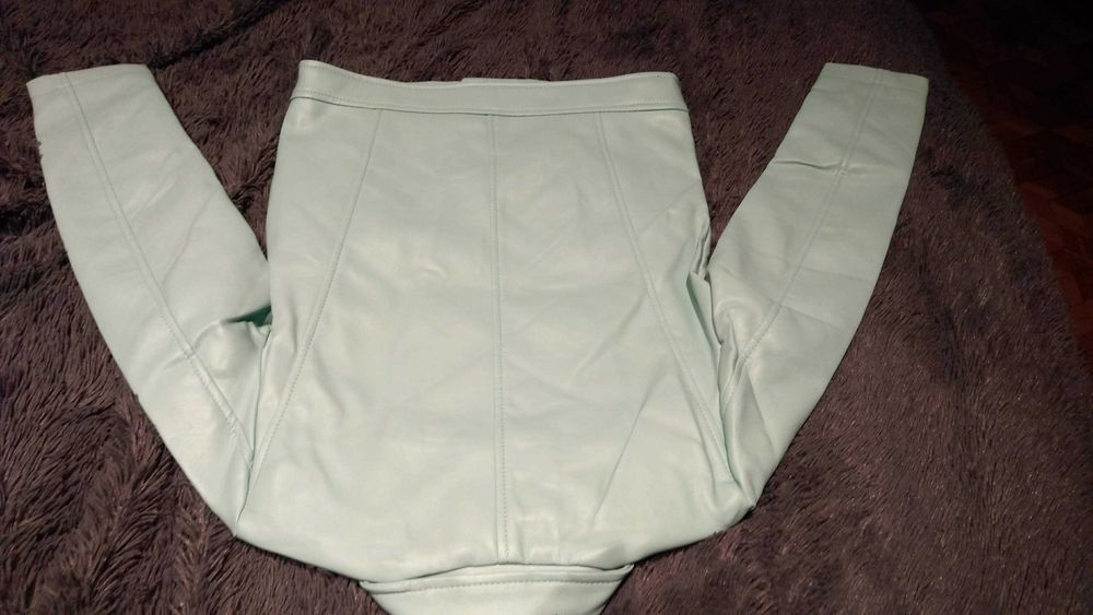 kurka ramoneska seledynowa 128 nowa sinsay turkusowy