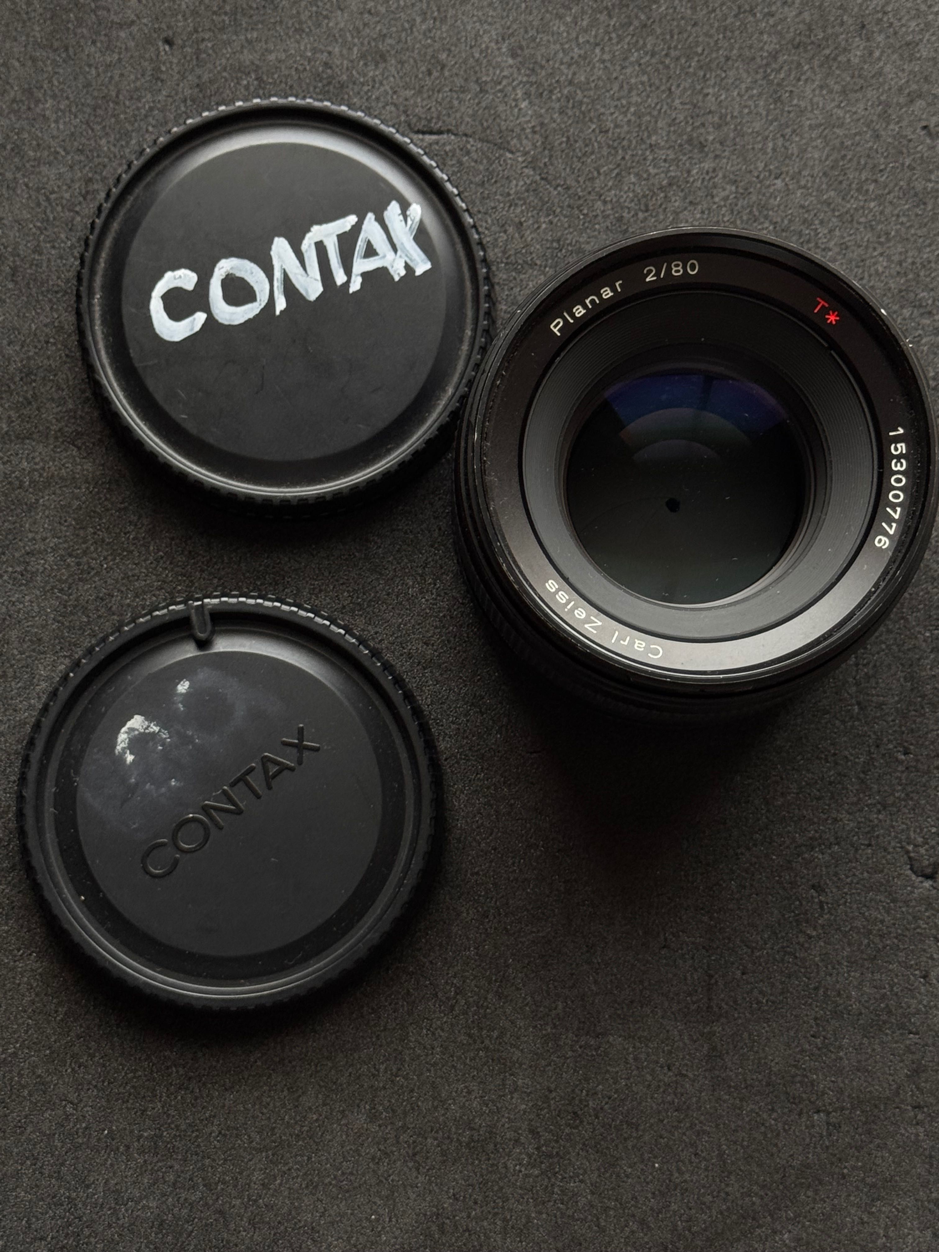 contax 645 corpo e lentes