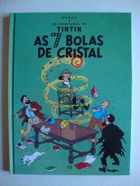 8 livros As aventuras de Tintim- ASA