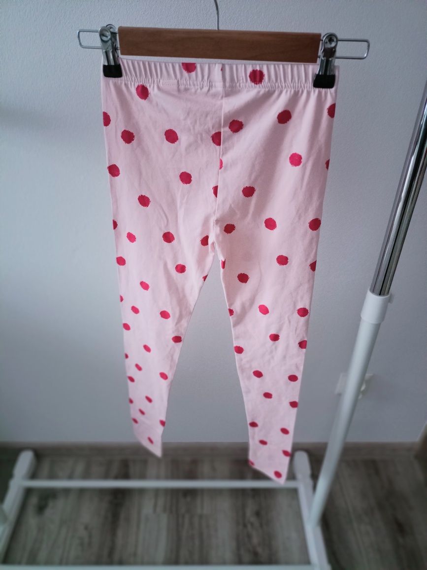 Nowe legginsy dla dziewczynki r.140