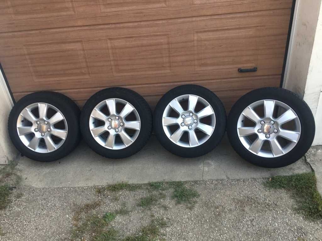 Felgi + opony 16 Seat Leon Altea Exeo Alhambra 5x112 ORYGINALNE