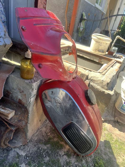 Бак до Ява 350. JAWA