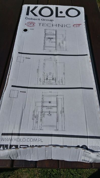 KOŁO STELAŻ TECHNIC GT do umywalki 99402