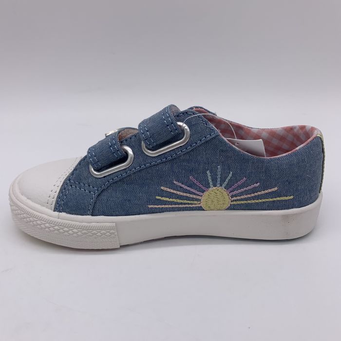 Buty dziecięce sneakersy trampki na rzepy Next kolorowe rozmiar 25,5