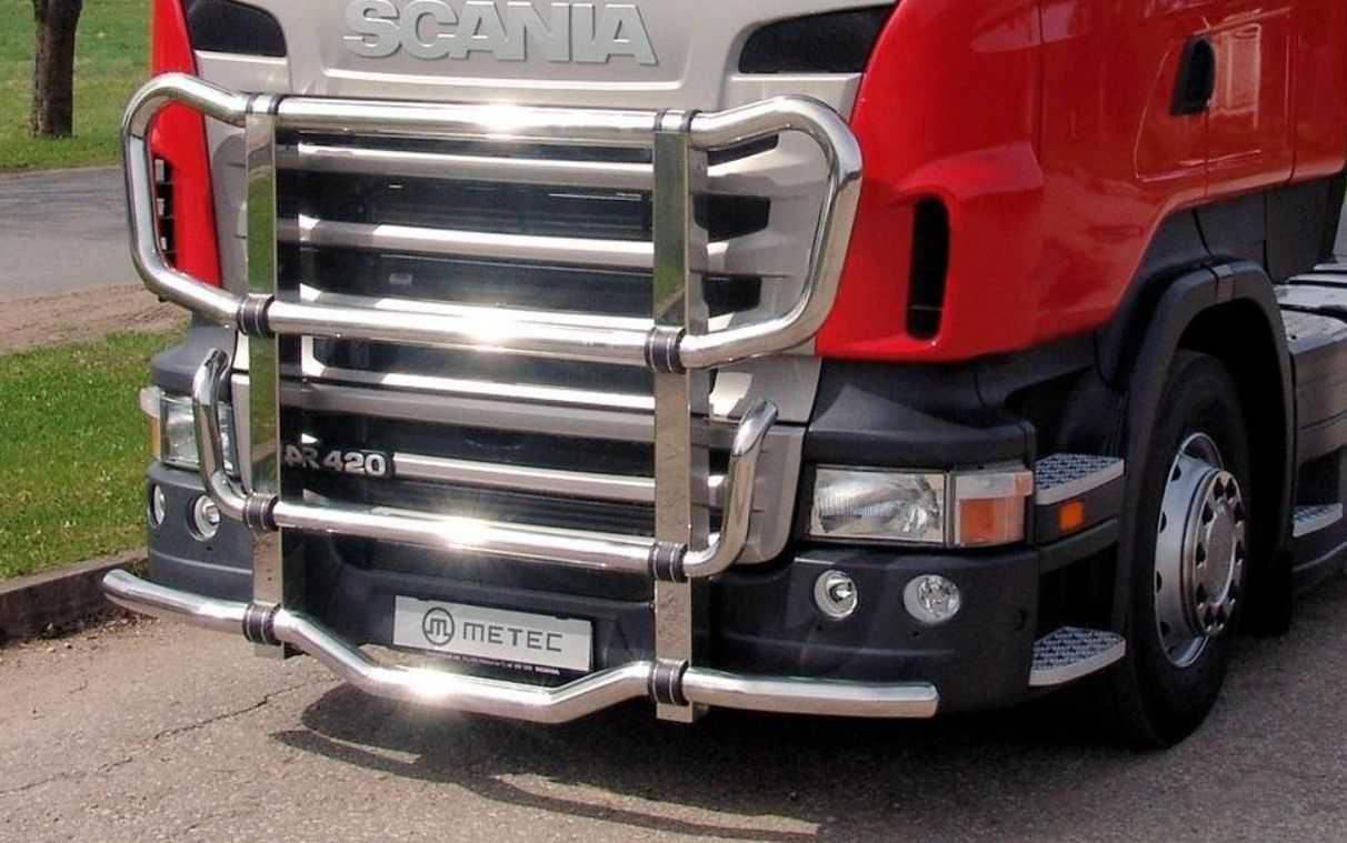 Kangur orurowanie przednie Bullbar Scania R P G 2009+ Metec NOWY