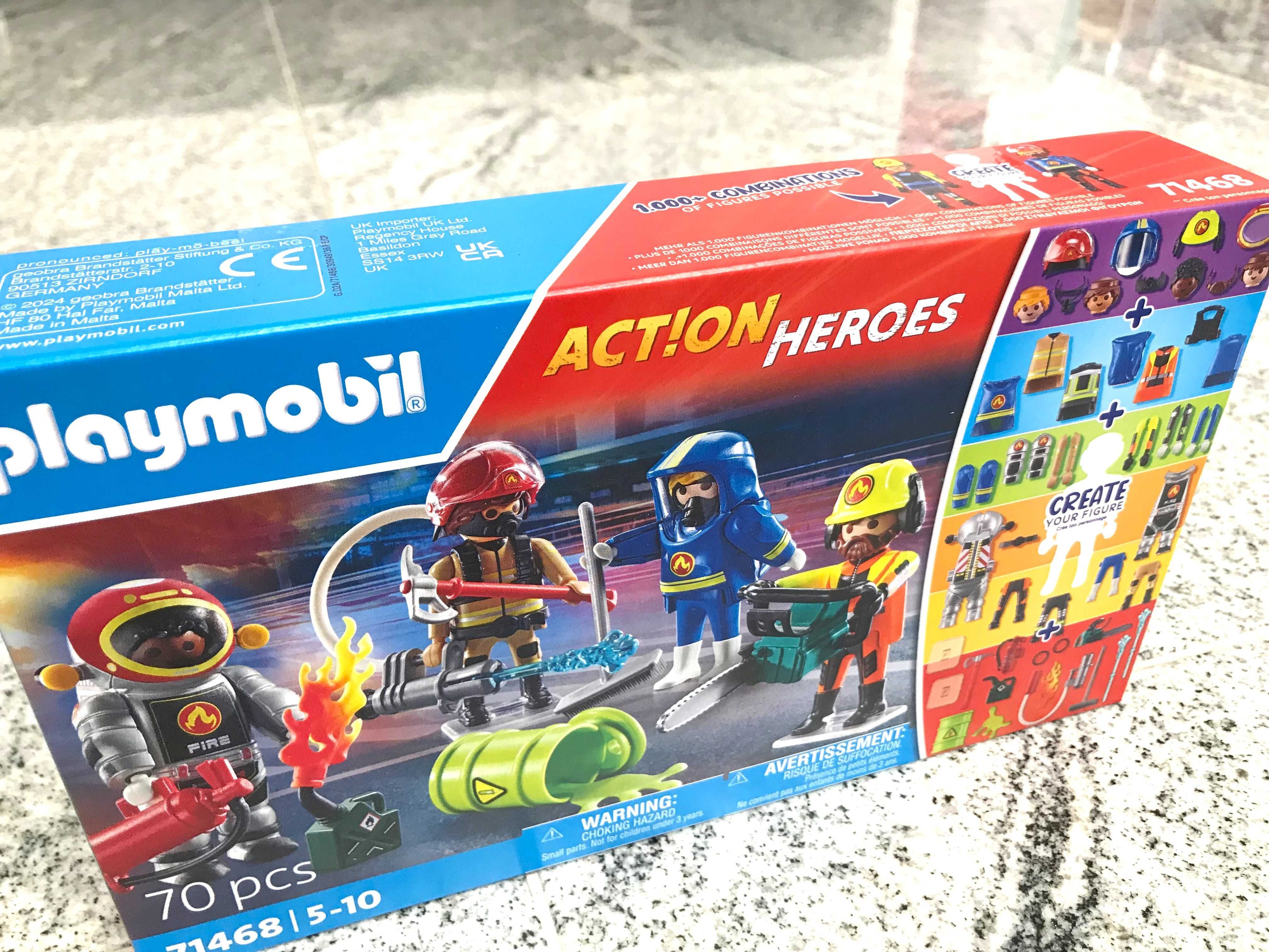 71468 PLAYMOBIL Action Heroes - My Figures: Straż pożarna
