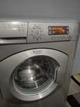 Srebrna pralka Hotpoint Ariston SLIM 5kg