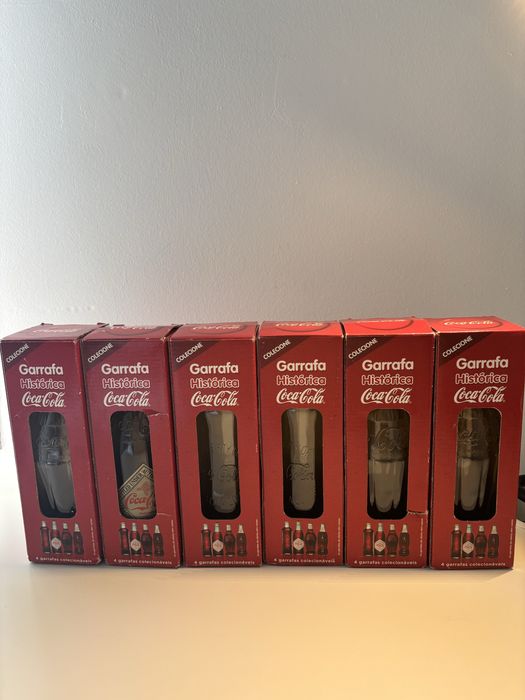 Coleção de Garrafas Coca-Cola