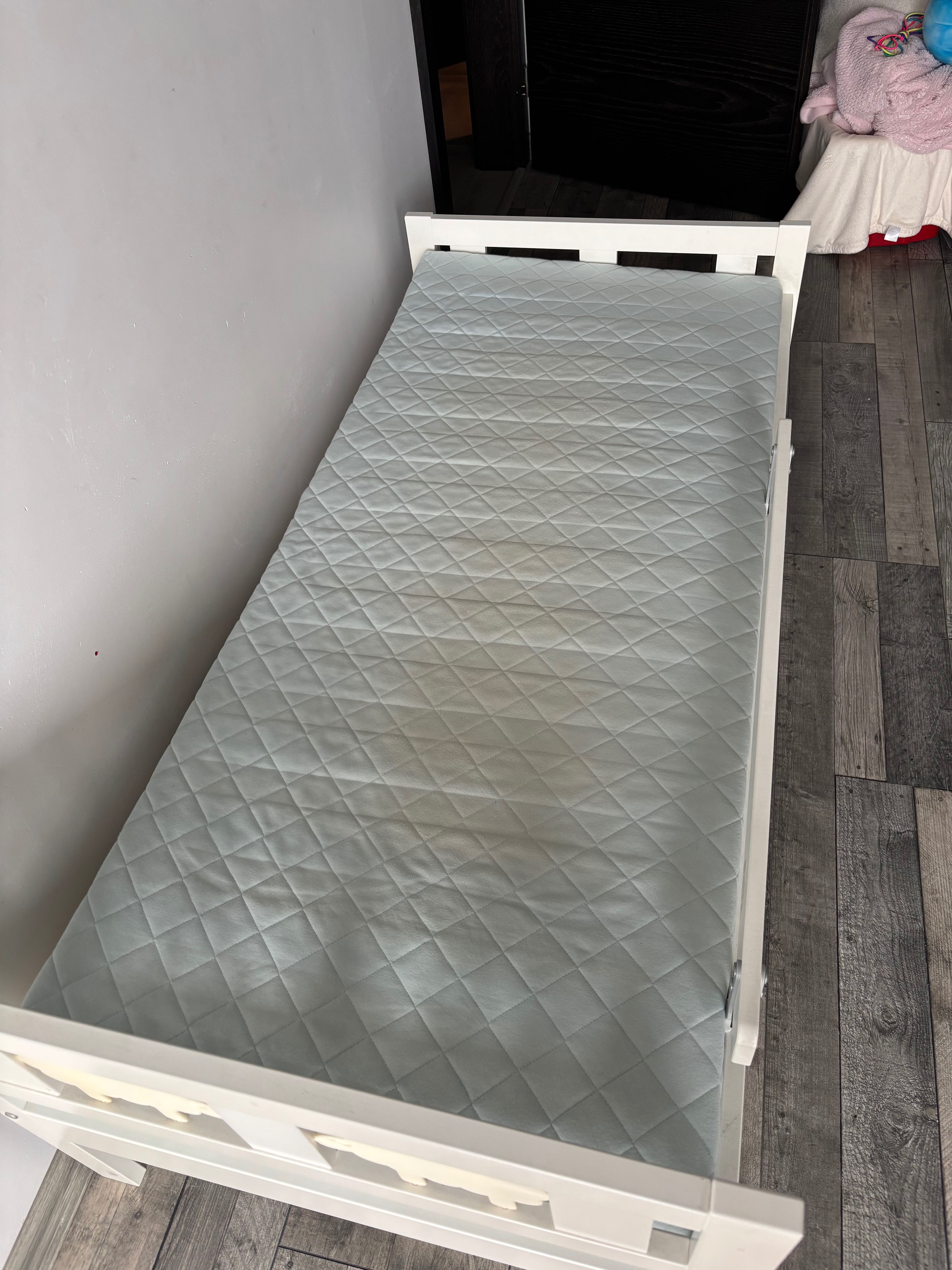 Łóżeczko dziecięce IKEA Kritter z materacem