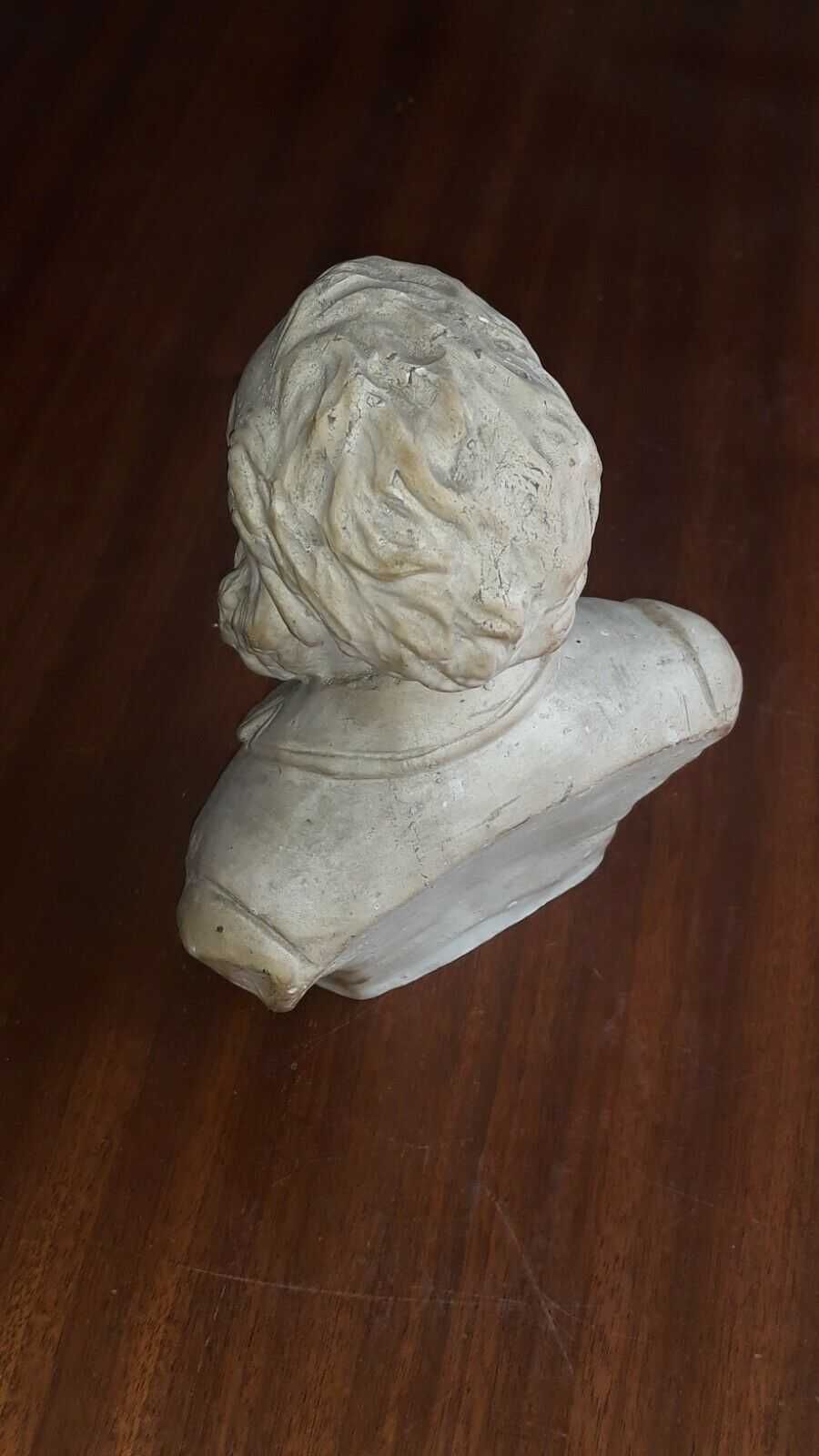 Busto de João de Deus em Gesso Patinado