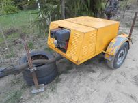 Wiertnica hydrauliczna do betonu asfaltu Honda GX390 na przyczepie