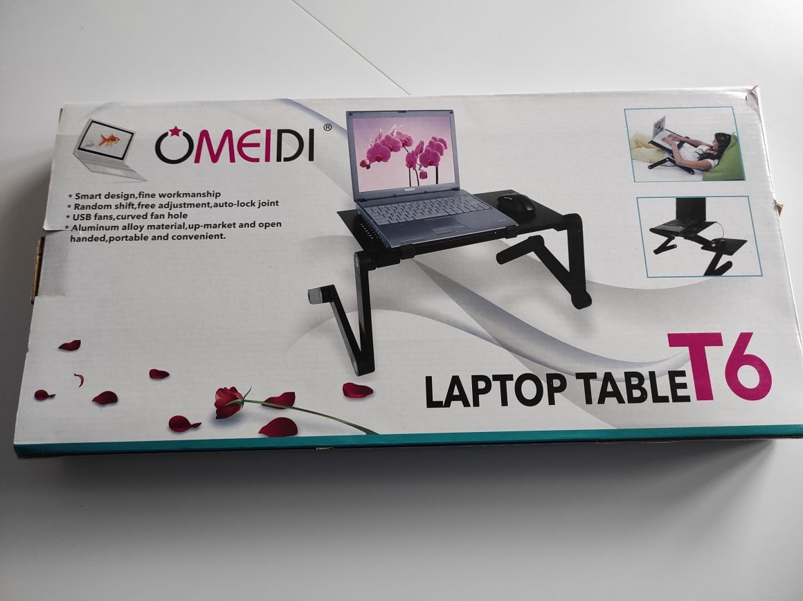 Składany stolik pod laptopa OMEIDI T6