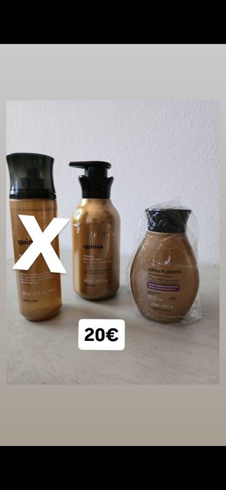 Vários produtos Boticário novos