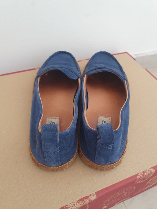 сині лофери UGG