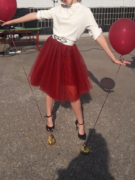 Фатинова спідниця-пачка (4 шари + під'юпник)