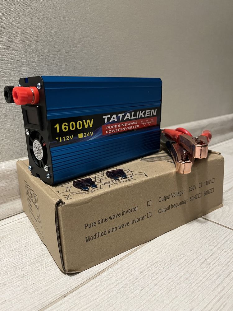 TATALIKEN Інвертор, инвертор 1600W чиста синусоїда